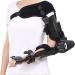 Hinged Elbow Brace Arm Exerciser Electric Elbow Joint Rehabilitation Device Arm Flexion and Extension Trainer Elbow Protector for Stroke Hemiplegia Patients Left