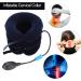 Agate Inflatable Cervical Traction Device - Portable Neck Support for Pain Relief & Spine Decompression (Average Blue) - Buy Online on GoSupps.com