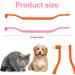 Buy Double-Sided Cat Toothbrush Set - Deep Cleaning Kit for Kittens & Cats - Pink & Orange - Buy Online on GoSupps.com