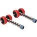 Universal Stainless Steel Heavy Duty Walker Wheels Replacement Kit - 6 Levels Height Adjustment - Buy Online on GoSupps.com