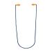 3m hearing protection plug with cord 1 set with storage box for noise levels from 87 to 98 dB - for optimal hearing protection at work and in leisure time orange single