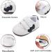 Cheerful Mario Baby First Walking Shoes - Soft PU Leather, Anti-Slip Sole, 3-6 Months (Dark Blue) - Buy Online on GoSupps.com