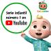 Cocomelon 8-Inch JJ Logo Plush Shirt - Officially Licensed Toy for Preschoolers - Buy Online on GoSupps.com