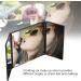 Foldable Makeup Mirror Car Windshield Sun Shade Sun Blocker for Car Windshield Reflects Heat and Uv Rays Foldable Automotive Interior Accessories for Sun Protection - Buy Online on GoSupps.com