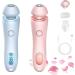 Modira Shaver Modira Mermaid Shaver Waterproof Electric Razor for Women 2 in 1 Electric Shaver Razors for Wome (Pink +Blue)