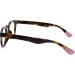 Opulize Ava Long-Distance Glasses 2 Pack | Short-Sightedness | Scratch-Resistant | Stylish Rounded Frames in Brown Pink & Turquoise - Buy Online on GoSupps.com