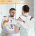Beard Bib Apron for Men - Non-Stick Waterproof Hair Catcher Cape | Perfect for Shaving & Trimming | Ideal for Grooming & Cat Painting - Buy Online on GoSupps.com