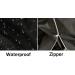 KISEER 4 Passenger 400D Waterproof Golf Cart Cover - Sunproof & Dustproof - Fits EZ GO Club Car Yamaha - Black - Buy Online on GoSupps.com