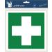 Pubblimania First Aid Box - Robust PVC Self-Adhesive Indoor/Outdoor Use (12x12 cm) - International Shipping Available - Buy Online on GoSupps.com