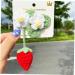 DRESSOOS Strawberry Car Mirror Pendant rear view mirror accessories kawaii hair accessories strawberry accessories braided hair clips lovely hair clips child decorate girl cotton - Buy Online on GoSupps.com