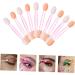 Gogogmee 100pcs Eye Shadow Stick Cosmetic Eyeshadow Brush Mini Makeup Sponge Para Comestic Emulsion Pink 6.20X0.50X0.50CM Pink - Buy Online on GoSupps.com