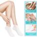 Silicone Moisturizing Socks Women Foot Spa Pedicure Silicone Socks Foot Mask Exfoliating Beach Protective Gel Socks Anti Slip Aloe Socks for Dry Cracked Feet Calluses Foot Care (White+Skin Color) - Buy Online on GoSupps.com