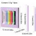 Colorful Eyeliner Pencil Set - 8 Colors Matte Waterproof Eye Liners | Long Lasting Waterproof Eye Makeup Eye Liners Pigmented Liners for Women Pochy - Buy Online on GoSupps.com