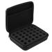 Natudeco Storage case for essential oils aromatherapy oils carrying bag oil bottle holder bag essential oils organizer for 5 ml/10 ml/15 ml essential oils (black)