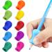Propog 10 pieces of writing aid for pencil children pencil holder children help silicone writing aid pencil posture ergonomic pens children for left -handed or right -handed