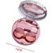 Autoecho 5-in-1 Portable Contact Lens Case Set with Mirror - Cute Hot Pink Travel Kit for Daily Use & Outdoors - Buy Online on GoSupps.com