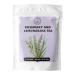 Hang caught rosemary-lemon grass tea promotes digestion calm and relaxed refreshes the mind relieves fear skin care and beauty gift (20 tea bags) rosemary grass tea