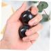Ciyodo Hand Training Set - 4 Baoding Sound Balls for Hand Massage & Muscle Relaxation - Traditional Chinese Yoga Practice - Green Black Marble - Buy Online on GoSupps.com