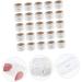 NOLITOY 50pcs Professional Eyebrow Mapper Measuring Eyebrow Line Eyebrow Trimming Sticker - Buy Online on GoSupps.com