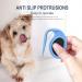 Pulunto Dog Comb Set for Pets - 4-Piece Fur Care Kit - Knot Remover Brush & Trimmer for All Sizes - Black - Buy Online on GoSupps.com