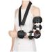 SFKLYU Hinged Elbow Brace Post Elbow Brace with Strap Adjustable Elbow Immobilizer Injury Recovery Support Arm Sling for Post Op Surgery Recovery Left