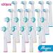 Ortho & Power Tip Bristle Replacement Heads - 20-Pack | For Oral-B Electric Toothbrush | Dupont Bristles | Interproximal Clean & Orthodontic Brushes | Retainers - Buy Online on GoSupps.com