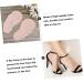 NOLITOY Forefoot Pad Insoles for Heels - Non-Slip Leather Half Pads for Women - Sweat Absorbent Shoe Comfort - 2 Pairs - Buy Online on GoSupps.com