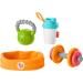Fisher-Price Teething Toys and Rattles for Newborns, Funny Baby Biceps Gift Set, 4 Pieces