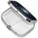 Moon & Basketball Pill Case | 2 Compartment Travel Pill Organizer | Cute Small Pill Box for Purse & Gifts - Buy Online on GoSupps.com
