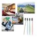 DR.PERFECT Prepasted Charcoal Toothbrushes - Pack of 24 | Individually Wrapped in Sealed Paper Bags - Buy Online on GoSupps.com