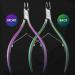 opove X7 Rainbow Gradient Stainless Steel Cuticle Trimmer and Hangnail Remover - Sharp Pedicure and Manicure Tool - Buy Online on GoSupps.com