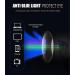 Buy 2-Pcs Magnifying Glasses for Men & Women - Blue Light Blocking Computer Readers 3.5x - Black & Blue | International Shipping Available - Buy Online on GoSupps.com