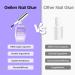 Gellen 4 in 1 Nail Glue - Long Lasting UV Gel for Nail Tips & Acrylic Nails 18ML | Easy Application for Press-On & Rhinestone Nails - Buy Online on GoSupps.com