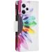 VQWQ Mobile Phone Case for Xiaomi Redmi Note 12 Pro Plus - Durable Leather Bag with Lanyard & Zipper Magnetic Folding Design - Sunflower Pattern - Buy Online on GoSupps.com