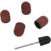 Tbest Nail Sanding Bands120 Grit Nail Art Sanding S Manicure Polishing Grinding Bands Nail Drill Bits Set With Shaft - Buy Online on GoSupps.com