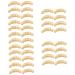 Gatuida Heel Caps 20 Pairs High Heels Heel Stickers Bunion Heel Pads Shoes Too Big Inserts Boot Heels Forefoot Cushions Heel Insole Loose Floor Mat Major Women's Polyurethane