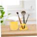 DRESSOOS 1set Makeup Brush Cleaning Bowl Makeup Brush Cleaning Kit Brush Rinsing Pad Brush Cleaning Tool Makeup Brush Washer Bowl Makeup Tool Cleaner Make Brush Cleaning Bowl Cosmetic Pp 8.5X8X6.8CM Yellow - Buy Online on GoSupps.com