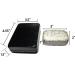 Buy Slim Pill Box Weekly Organizer | 7-Day Medication & Vitamin Holder for Travel | Free AM PM Prescription Case - Buy Online on GoSupps.com