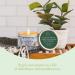 Magnificent 101 Bad Vibes Remover Aromatherapy Candle in 6-oz. Tin Holder: 100% Natural Soy Wax with Pure Sage Leaves & Essential Oils; for Intention Setting, Energy Cleansing and Mental Clarity