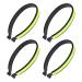 2 pairs of reflective pants bracket bike universal pants clamps for cyclists pants protection bicycle bicycle clip for pants PVC coated reflective pants clamps