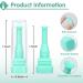 Soft Contact Lens Insertion & Removal Tool - Suction Cup for RGP & Scleral Lenses | Green Pack of 10 - Fast International Shipping - Buy Online on GoSupps.com