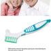 Effective Denture Brush for False Teeth Cleaning | Plaque Removal & Dental Care - Buy Online on GoSupps.com