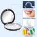 Dnom Dinos Black Portable Can Tooth Rail Box with Mirror | Empty Orthodontic Tooth Stop Box & Aligners Removal Tools | International Shipping Available - Buy Online on GoSupps.com
