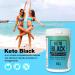 Keto Black Original - Vegan Coconut Protein Shake for Ketogenic Diet | 120g Powder - Buy Online on GoSupps.com