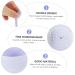 FRCOLOR 2 Pcs Marshmallow Whip Maker - Sky Blue Foam Cup for Skincare & Face Wash | Portable Rich Foam Maker - Buy Online on GoSupps.com