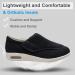 Men's Diabetic Shoes - Pain Relief Wide Width Slippers with Adjustable Orthopedic Design and Memory Foam Insoles - Lightweight and Easy Slip-On for Seniors - Size 11.5 Wide Black - Buy Online on GoSupps.com