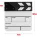 YUANJS Mini Clapperboard Acrylic Director Scene Clapperboard TV Movie Action Board Film Cut Prop with Pen(PAV1BWE3S) - Buy Online on GoSupps.com