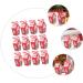 Anneome 20pcs Box Nougat Box Christmas Candy Christmas Biscuit Bags Chocolate Case Christmas Box Delicate 19.5X9.5CM Red - Buy Online on GoSupps.com