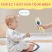 Buy BPA-Free Silicone Teething Rings for Babies - 2 Sets | Safe Teething Aid for 6-12 Months - Buy Online on GoSupps.com