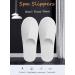 KRISMYA 24 Pairs Spa Slippers - Non-Slip Disposable Closed Toe Slippers for Men and Women | Ideal for Hotel, Home, Guest Use - White - Buy Online on GoSupps.com